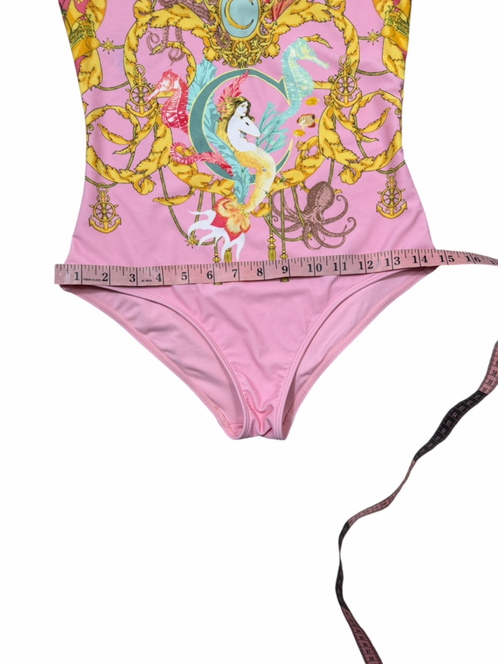 Milla by Camilla Kids Pink Mermaid Motel One Piece With Frill Strap - Picture 11 of 12